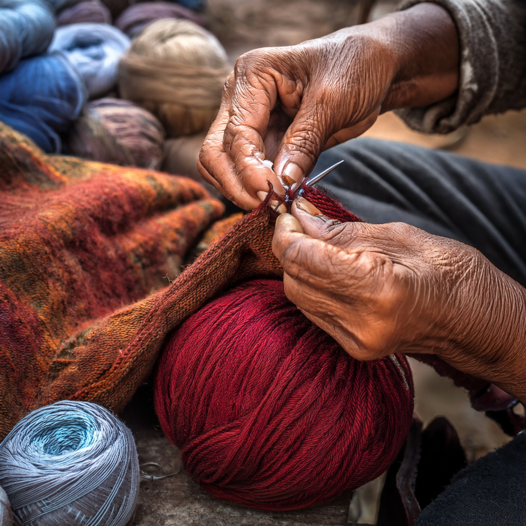 Die Kunst der Handarbeit in Nepal