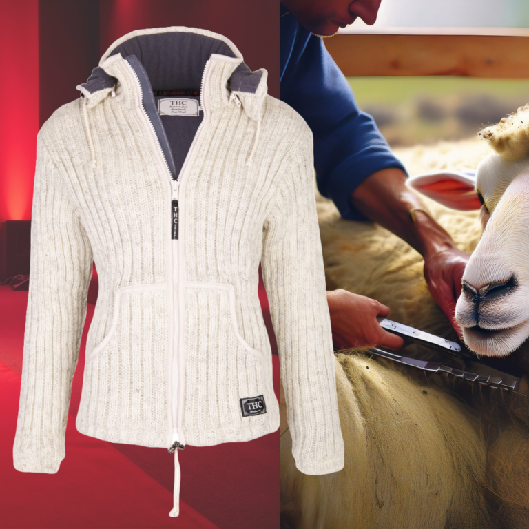 von der Schafschur zum Modeartikel