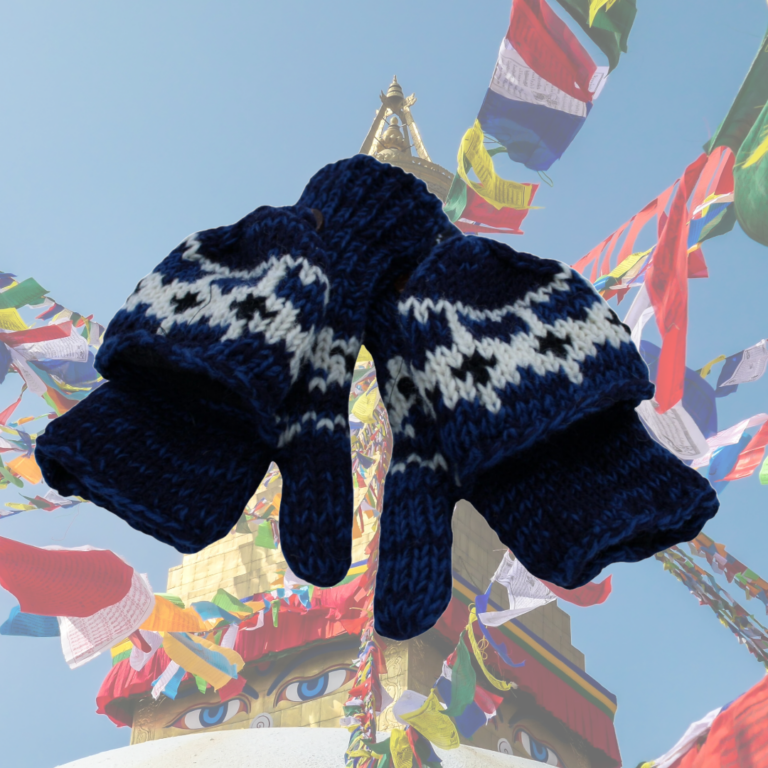 Handschuhe aus Schafwolle - Nepal