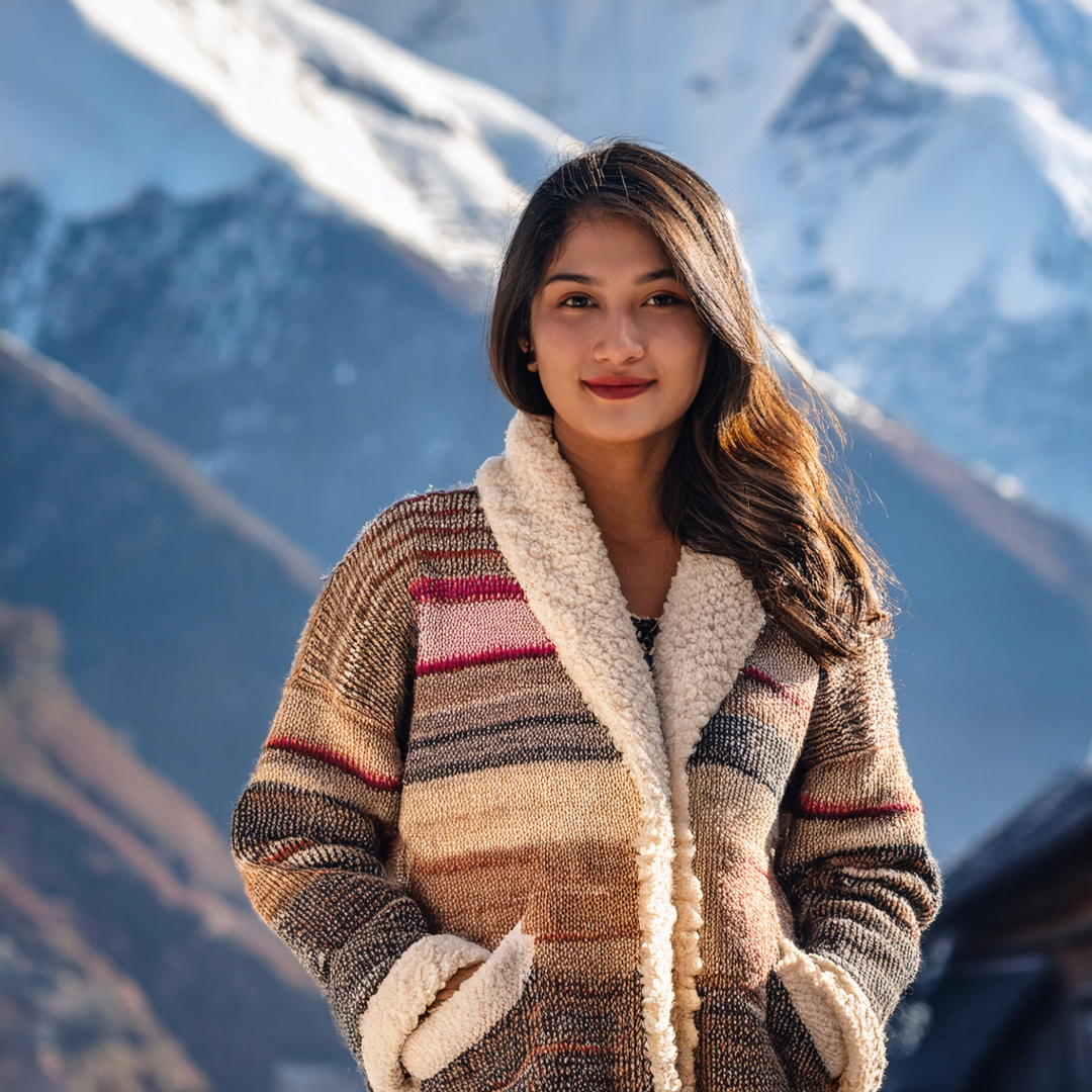 Schurwolle aus Nepal - Elegant und warm