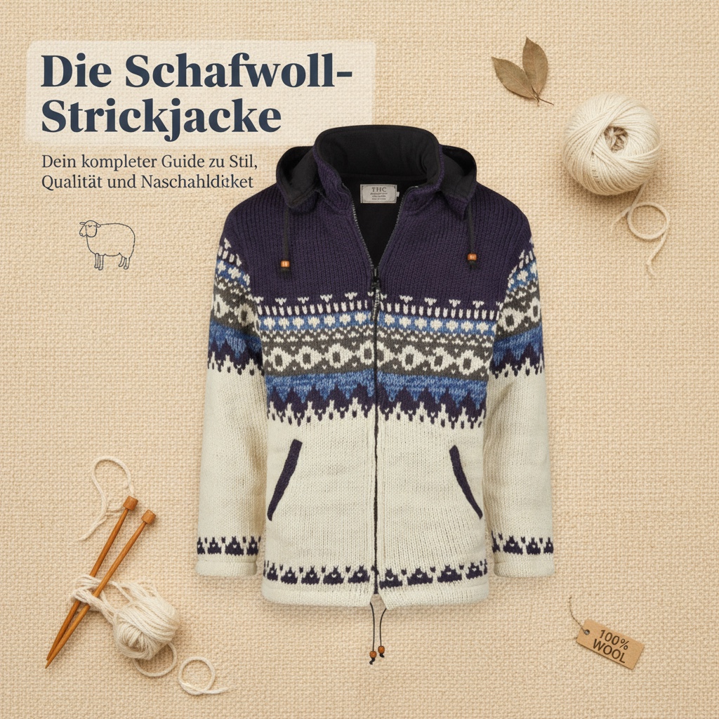 Schafwolljacke 816 als Titelbild
