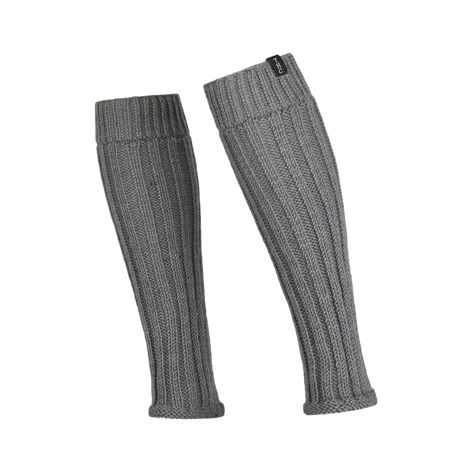 THC Schafwoll Stulpen grau