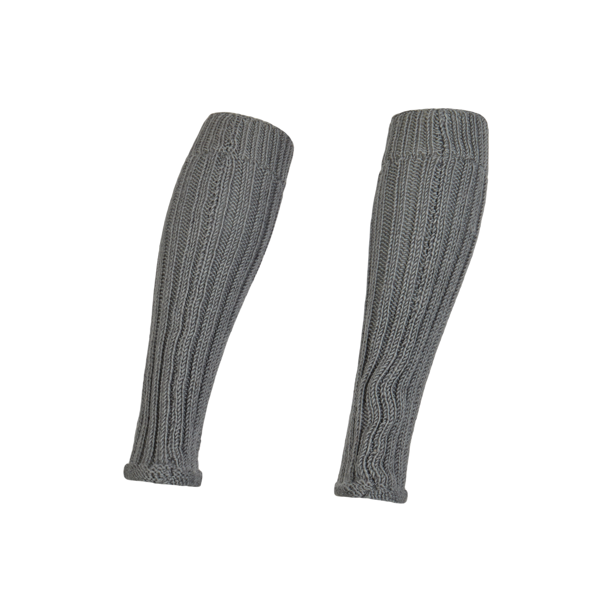 THC Schafwoll Stulpen grau