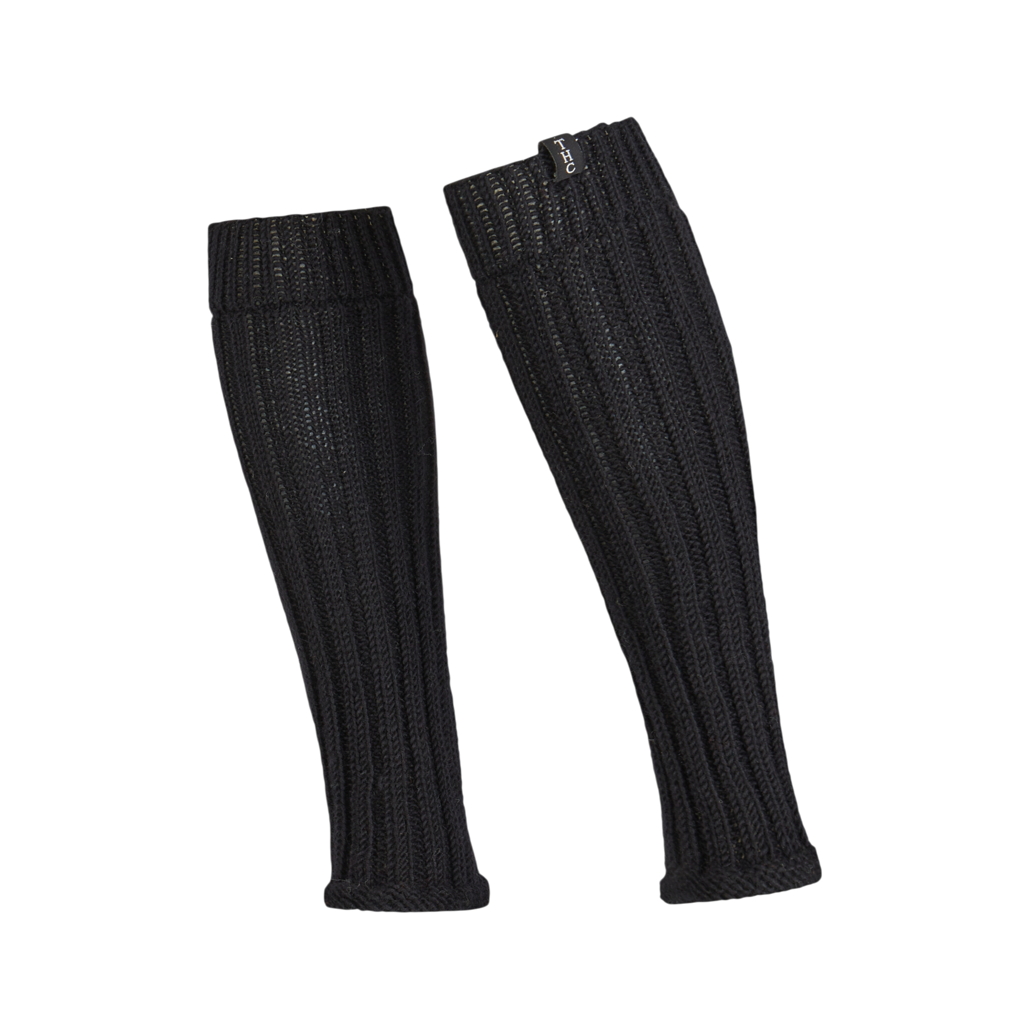 THC Schafwoll Stulpen schwarz