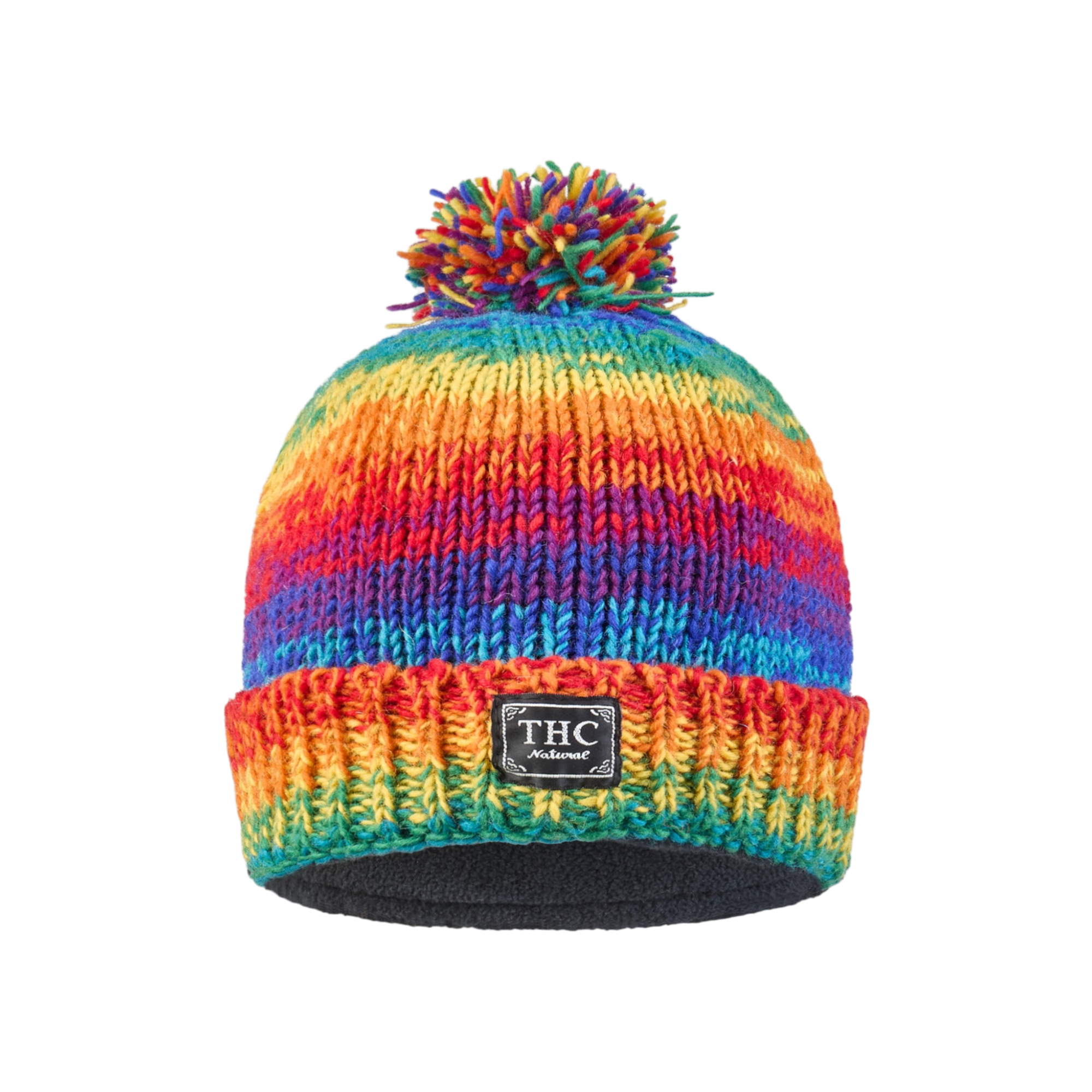 THC Schafwoll Pudelmütze 620