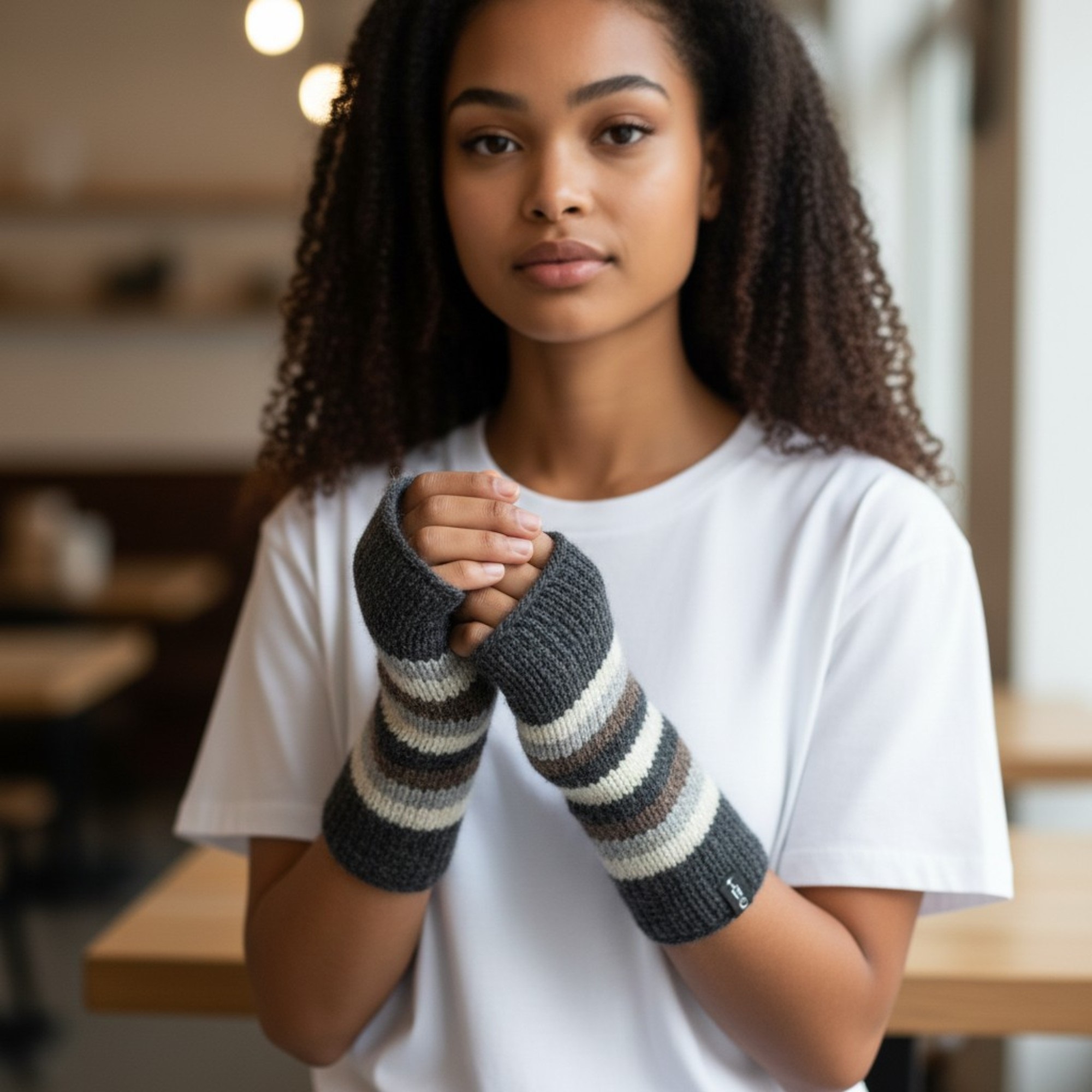 THC Armstulpen gemustert AS813 4