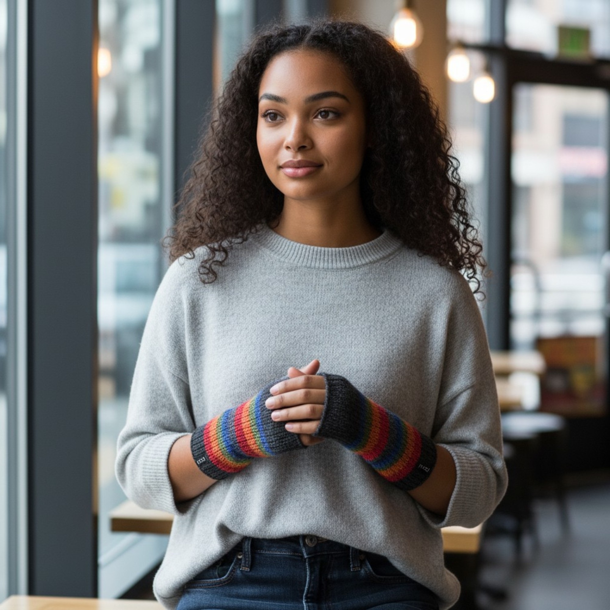 THC Armstulpen gemustert AS814 4