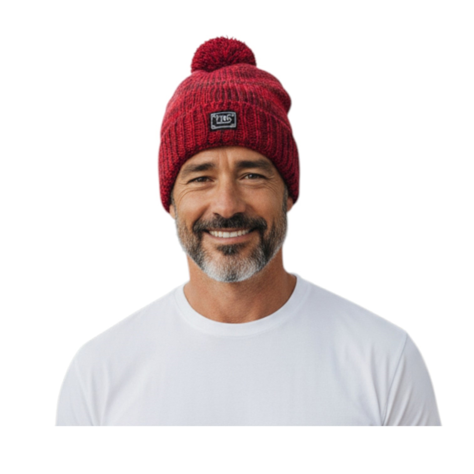 THC Schafwoll Pudelmütze 715 rot 4