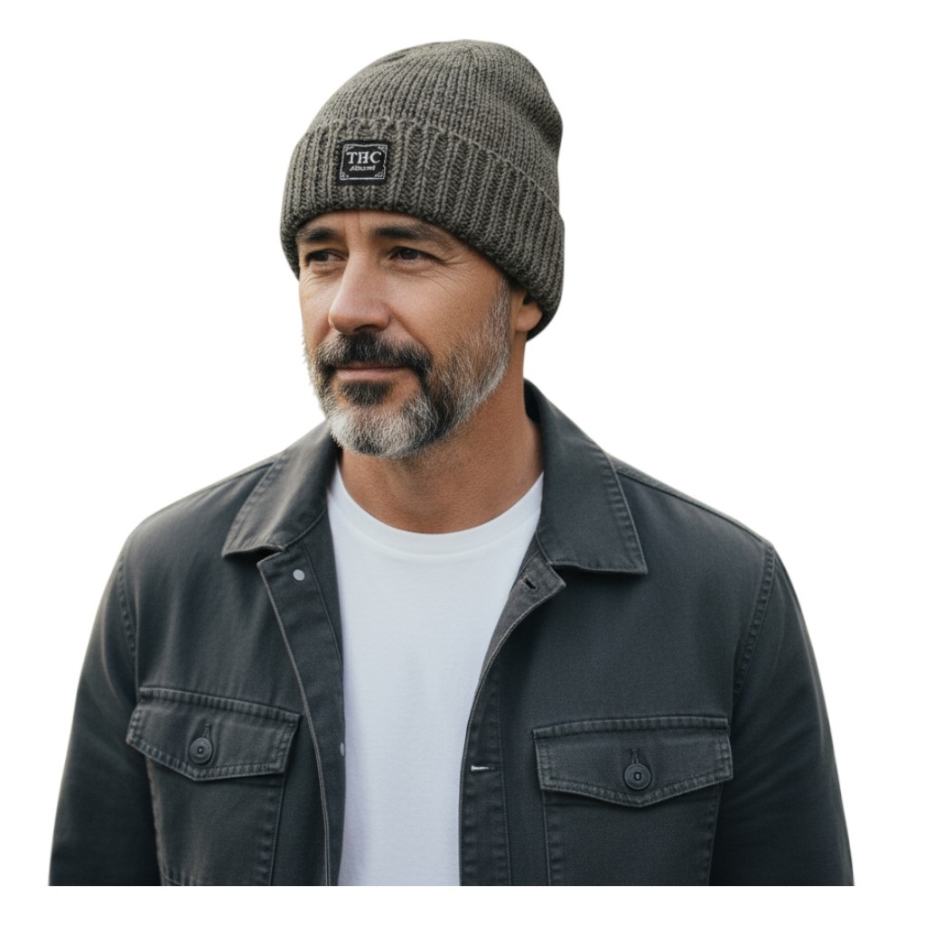 THC Schafwoll Rollcap 725 grau 4