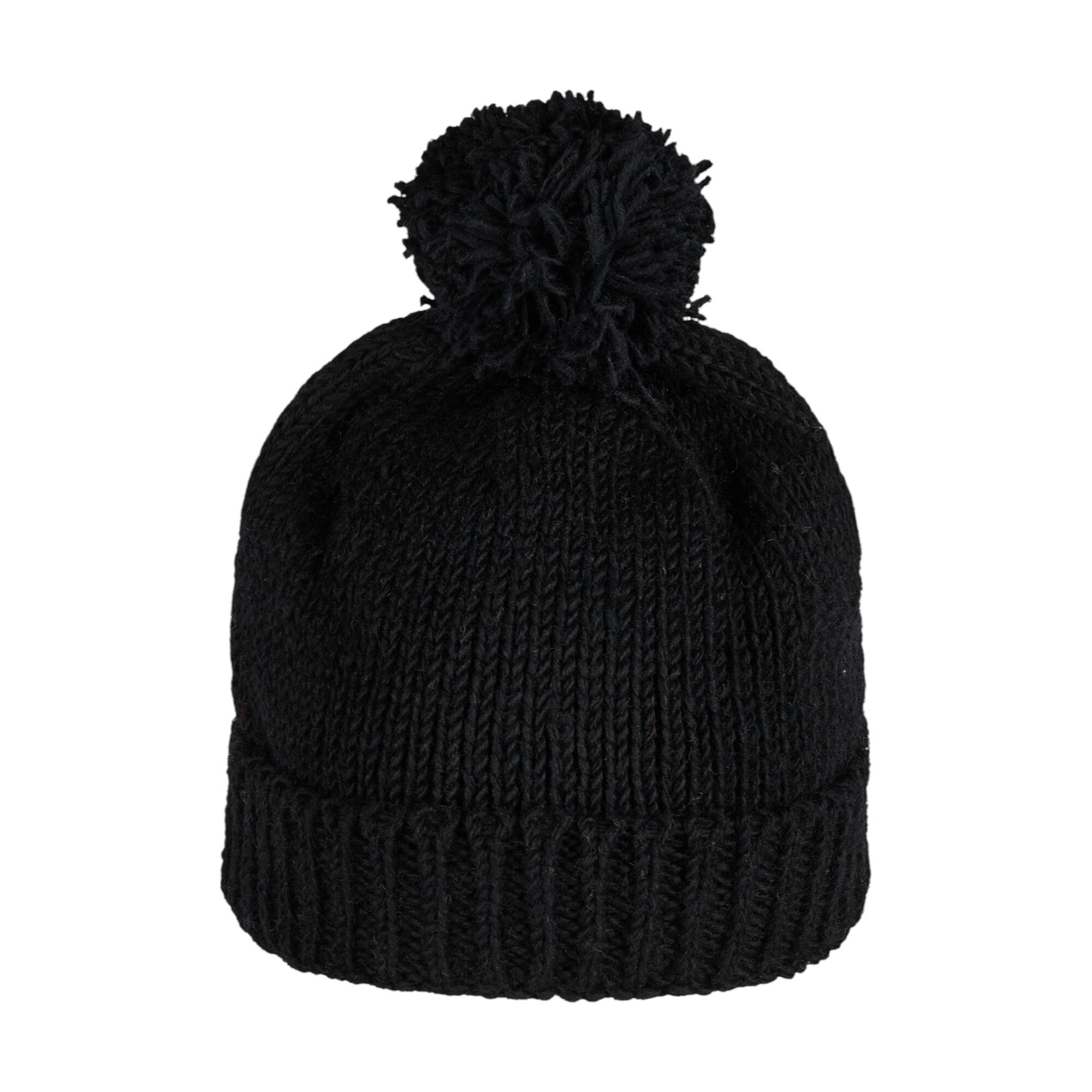 THC Schafwoll Pudelmütze 721 schwarz 3