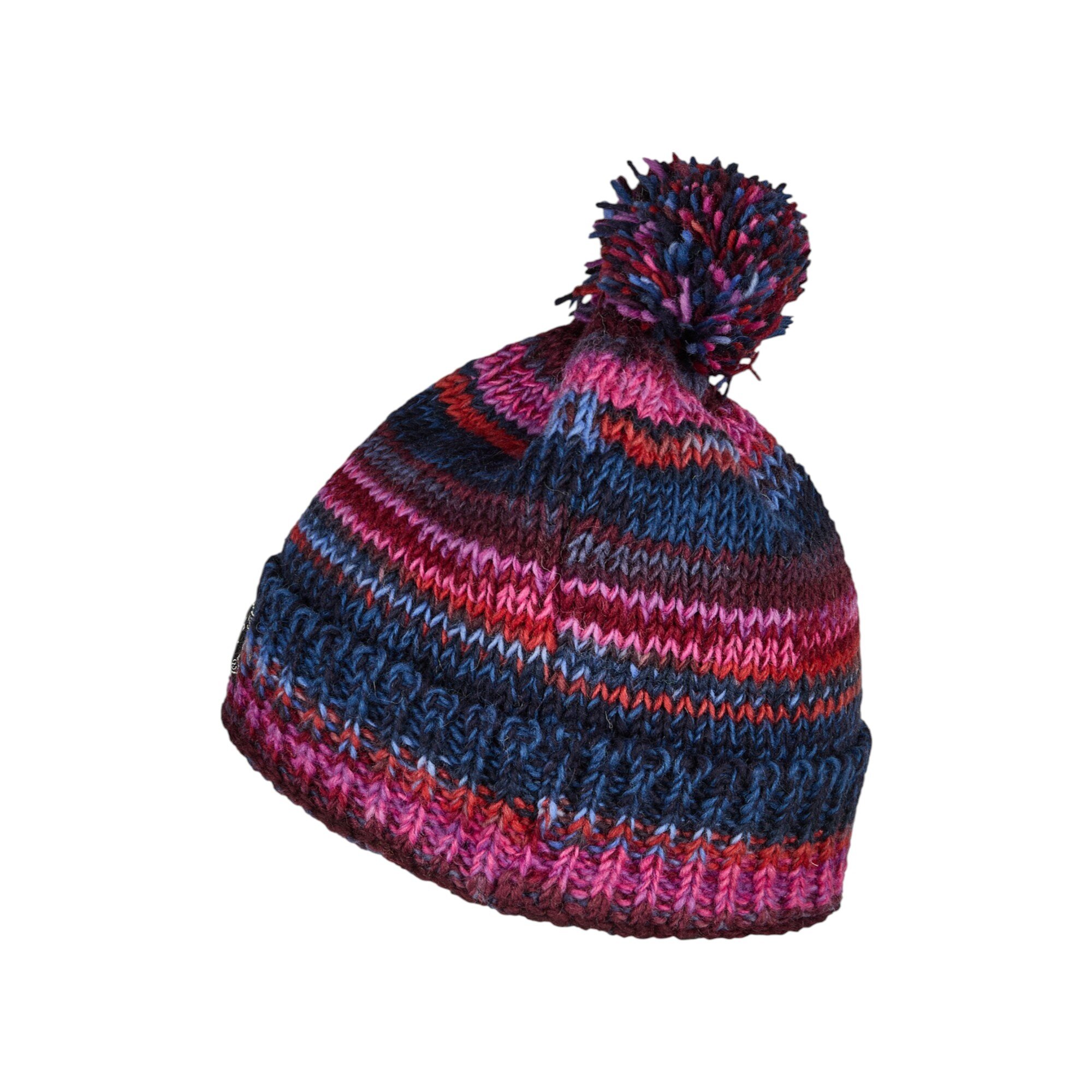 THC Schafwoll Pudelmütze 805 lila