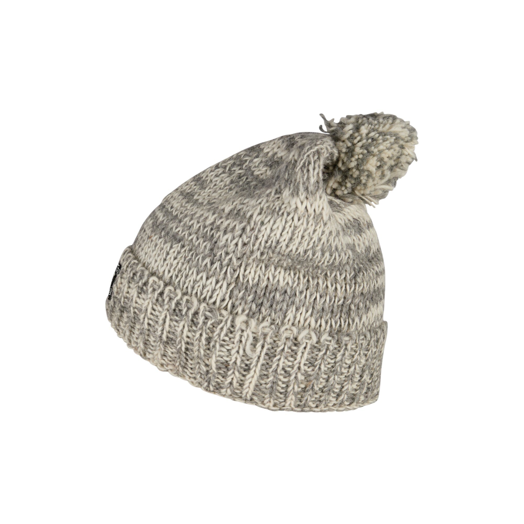 THC Schafwoll Pudelmütze 812 beige