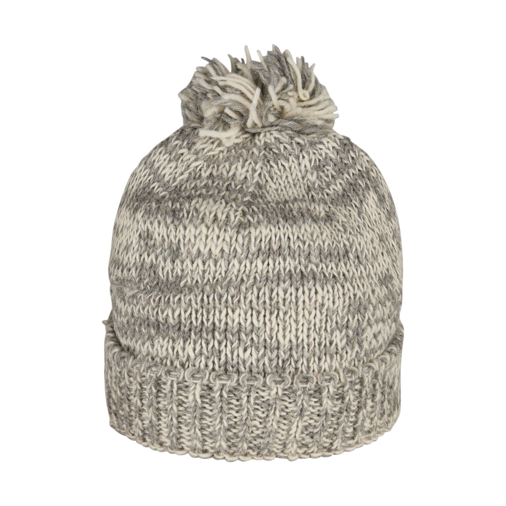 THC Schafwoll Pudelmütze 812 beige 3