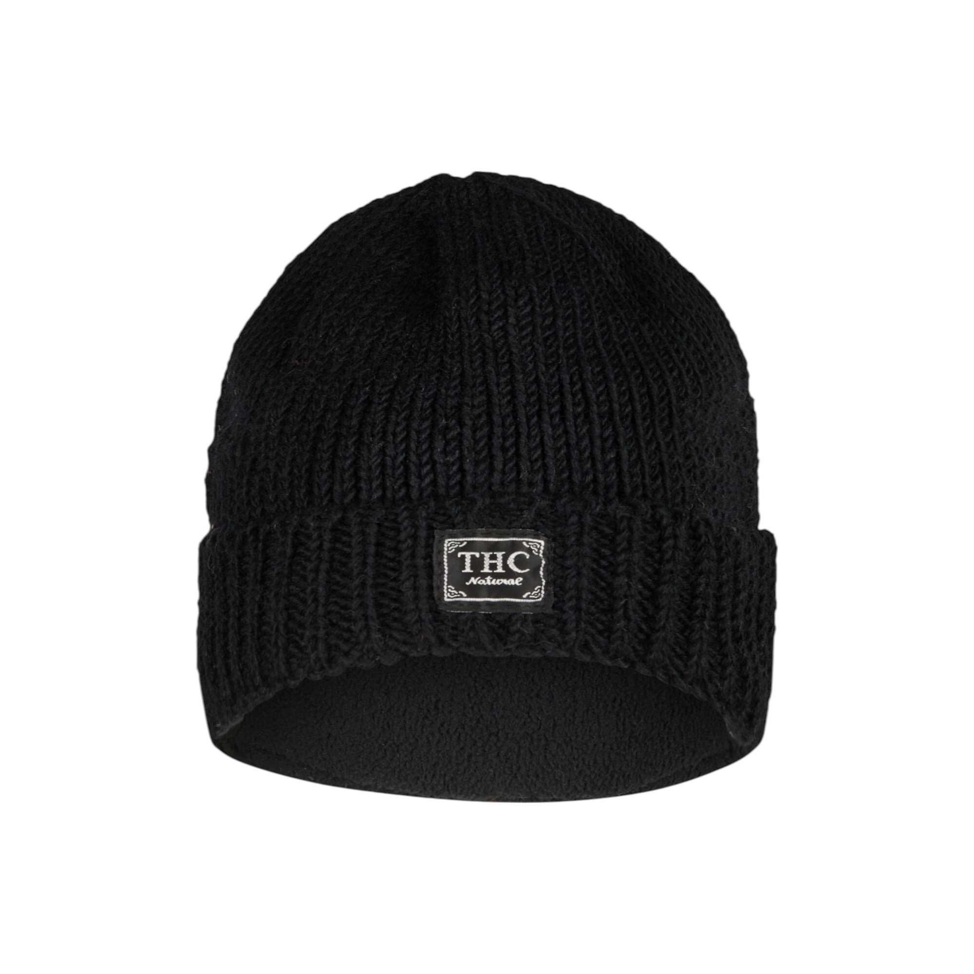 THC Schafwoll Rollcap 721 schwarz