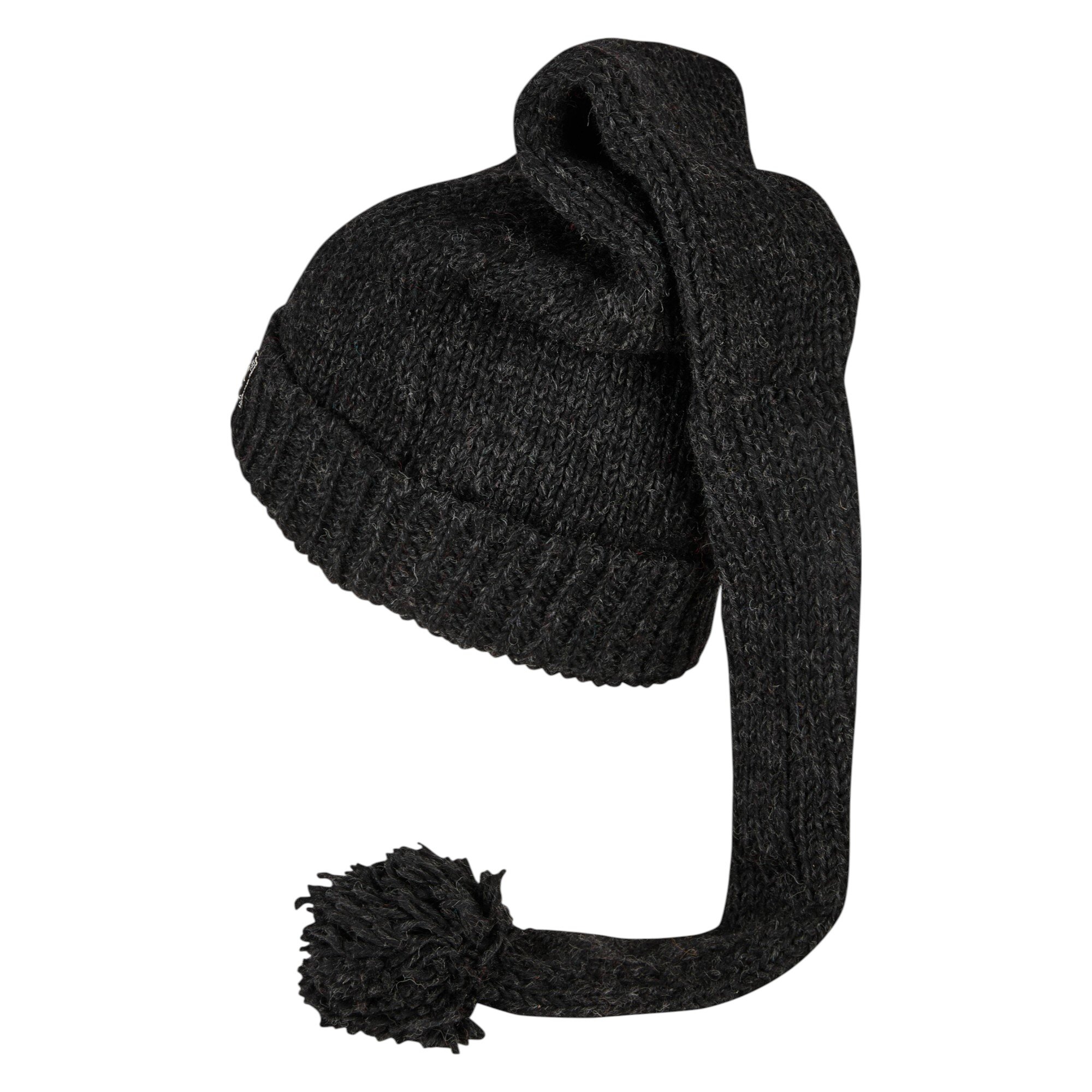 THC Schafwoll Zipfelmütze 509 anthrazit