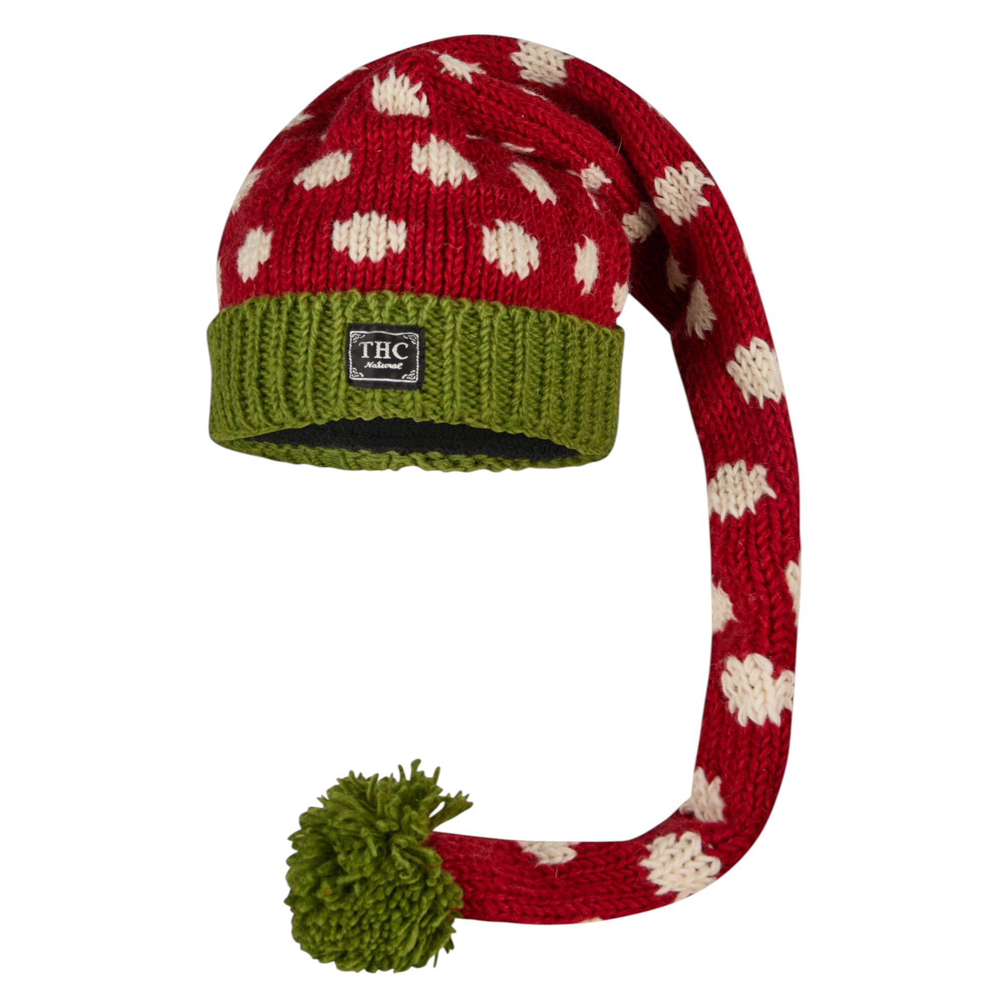 THC Schafwoll Zipfelmütze 841 bunt
