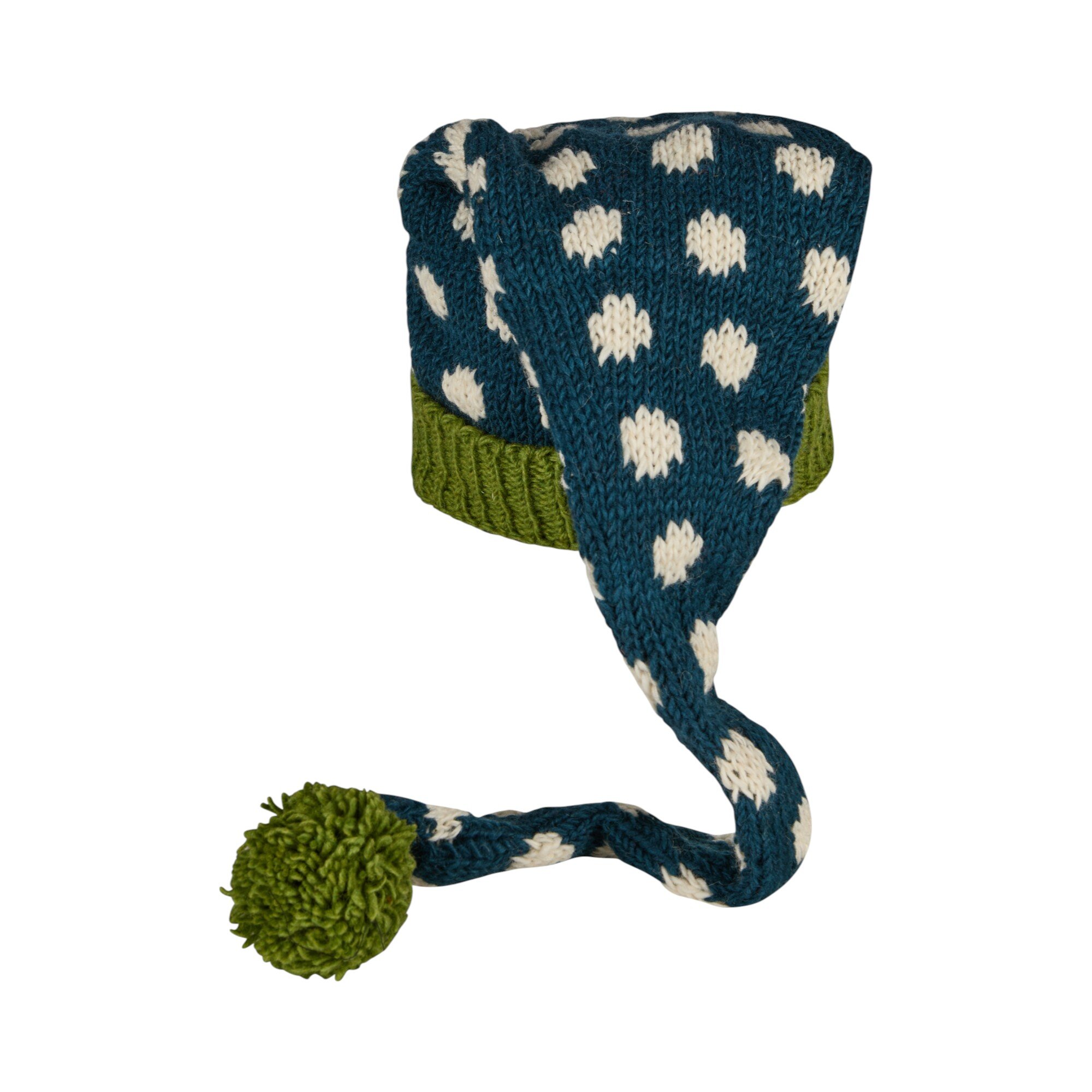 THC Schafwoll Zipfelmütze 842 gepunktet 3